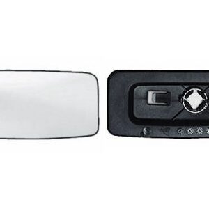 Cristal+Base Derecho Espejo Angulo Muerto  Convexo  Soporte Redondo