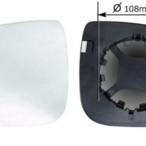 Cristal+Base Derecho Convexo