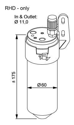 NRF FILTROS DESHIDRATANTES - 33200