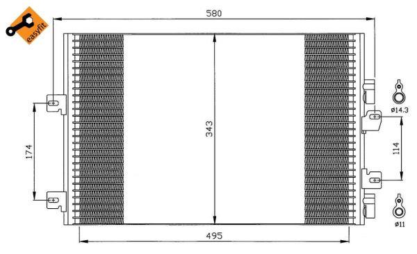 NRF CONDENSADOR - 35543