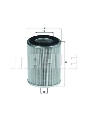 FILTRO DE AIRE - LX830