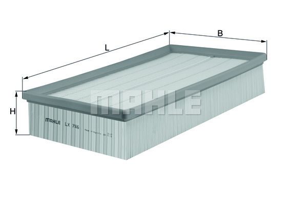 FILTRO DE AIRE - LX786