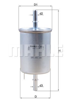 FILTRO DE COMBUSTIBLE - KL470