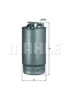 FILTRO DE COMBUSTIBLE - KL160/1