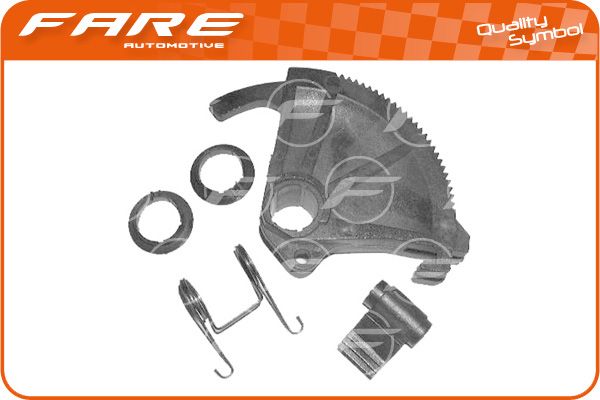 KIT CREMALLERA PEDAL EMBRAGUE F.FIE - 874