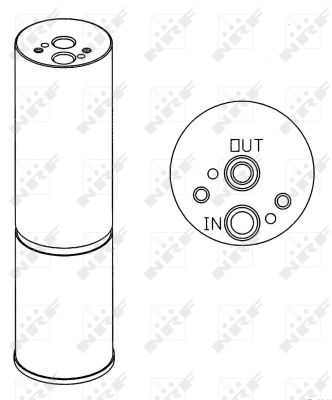 NRF FILTROS DESHIDRATANTES - 33168