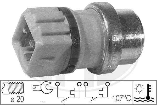 ERA SENSOR, TEMPERATURA DEL REFRIGE - 330288