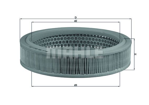 FILTRO DE AIRE - LX160