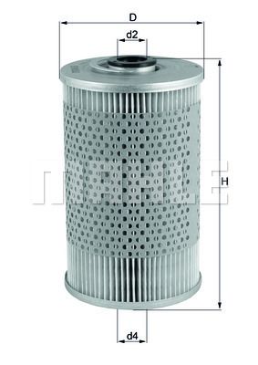 FILTRO DE COMBUSTIBLE - KX37
