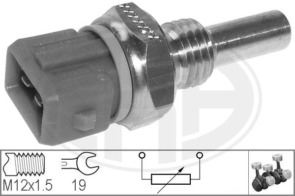 ERA SENSOR, TEMPERATURA DEL REFRIGE - 330122
