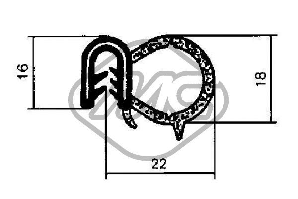 MC PERFIL PUERTA SOBREMEDIDA - 602