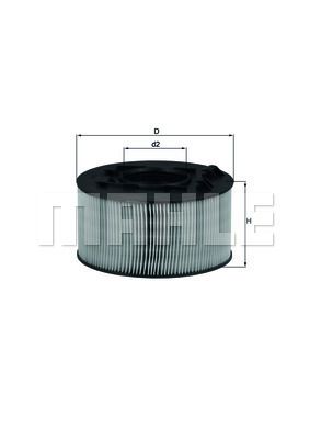 FILTRO DE AIRE - LX759