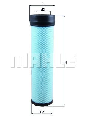 FILTRO DE AIRE COMPLEMENTARIO - LXS256