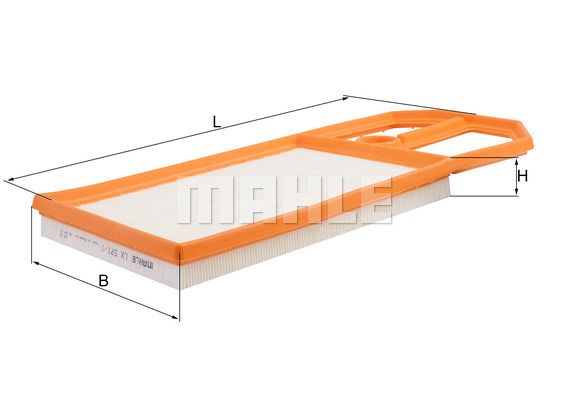 FILTRO DE AIRE - LX571/1