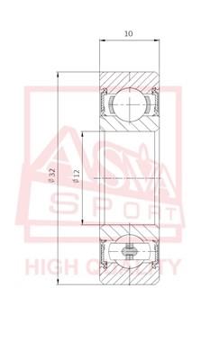 SNR RODAMIENTO IND - 6201ZZ