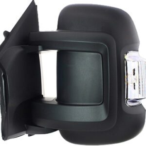 Retrovisor completo Izquierdo Espejo Angulo Muerto  Manual  Convexo  Con Intermitente  Brazo Corto  WY5W  2 PINS  80