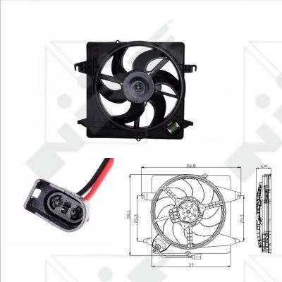 NRF VENTILADOR COMPLETO - 47019