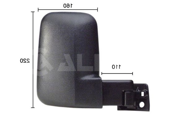 ALKAR RETROVISOR FORD TRANSIT (86-9 - 9262961
