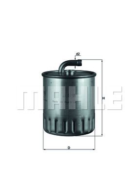 FILTRO DE COMBUSTIBLE - KL179