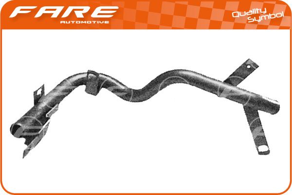 TUBO DE AGUA METALICO DIESEL D'89 A - 3134