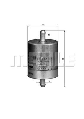 FILTRO DE COMBUSTIBLE - KL145