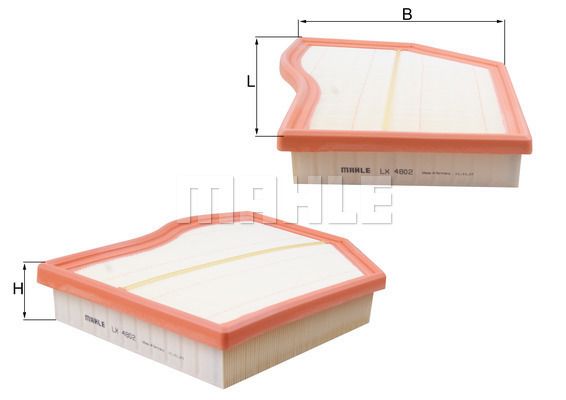 FILTRO DE AIRE - LX4802
