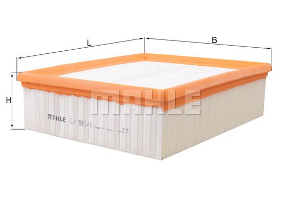 FILTRO DE AIRE - LX593/1