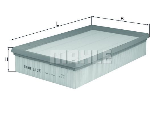 FILTRO DE AIRE - LX296