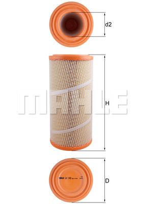 FILTRO DE AIRE - LX1142