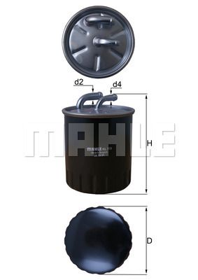 FILTRO DE COMBUSTIBLE - KL313