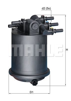 FILTRO DE COMBUSTIBLE - KL414