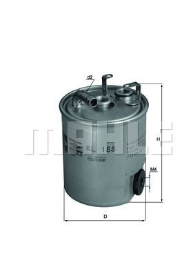 FILTRO DE COMBUSTIBLE - KL188