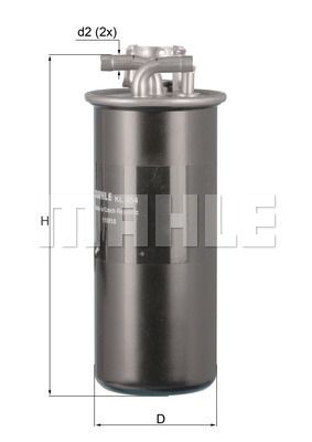 FILTRO DE COMBUSTIBLE - KL454