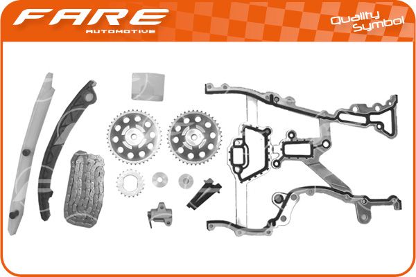 KIT DISTRIB OPEL CORSA-ASTRA 1,2-1, - 10785