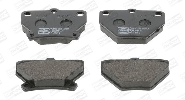 CHAMPION PASTILLA DE FRENOS - 572450CH