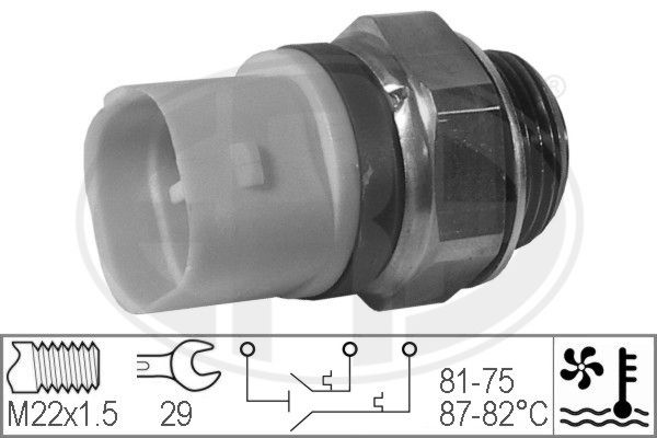 ERA INTERRUPTOR DE TEMPERATURA, VEN - 330222