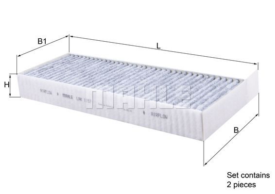 FILTRO DE HABITÃCULO - LAK1157/S