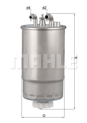 FILTRO DE COMBUSTIBLE - KL568