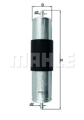 FILTRO DE COMBUSTIBLE - KL473
