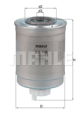 FILTRO DE COMBUSTIBLE - KC109