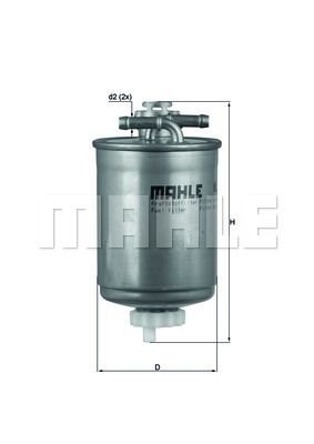 FILTRO DE COMBUSTIBLE - KL103
