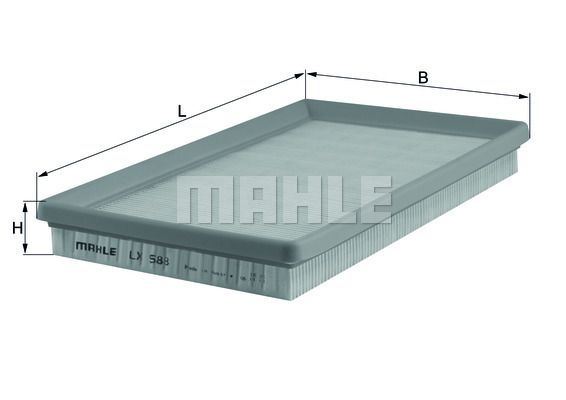 FILTRO DE AIRE - LX588