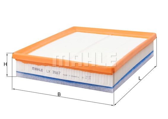 FILTRO DE AIRE - LX3987