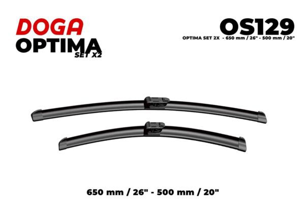 SET 2X - 650 mm/26" - 500 mm/20" - OS129