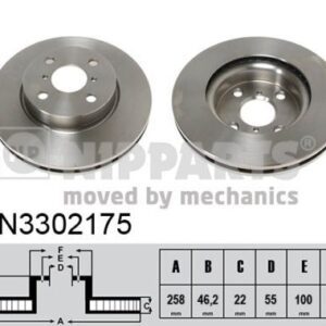 DISCO DE FRENO - N3302175