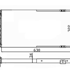 NRF RADIADOR - 58135