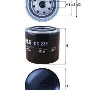 FILTRO DE ACEITE - OC236