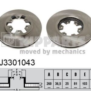 DISCO DE FRENO - J3301043