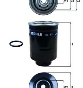 FILTRO DE COMBUSTIBLE - KC83D