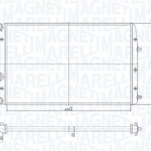 BM841 - RADIADOR DE MOTOR - 350214000000